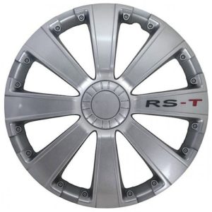wieldoppen 13 inch RS-T | silver