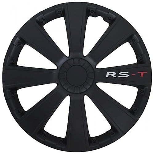 wieldoppen 14 inch RS-T | zwart