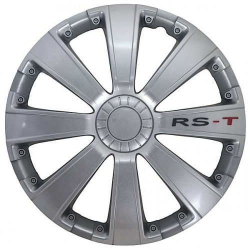 wieldoppen 15 inch RS-T | silver