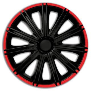 18 inch wieldoppen Nero zwart rood 1